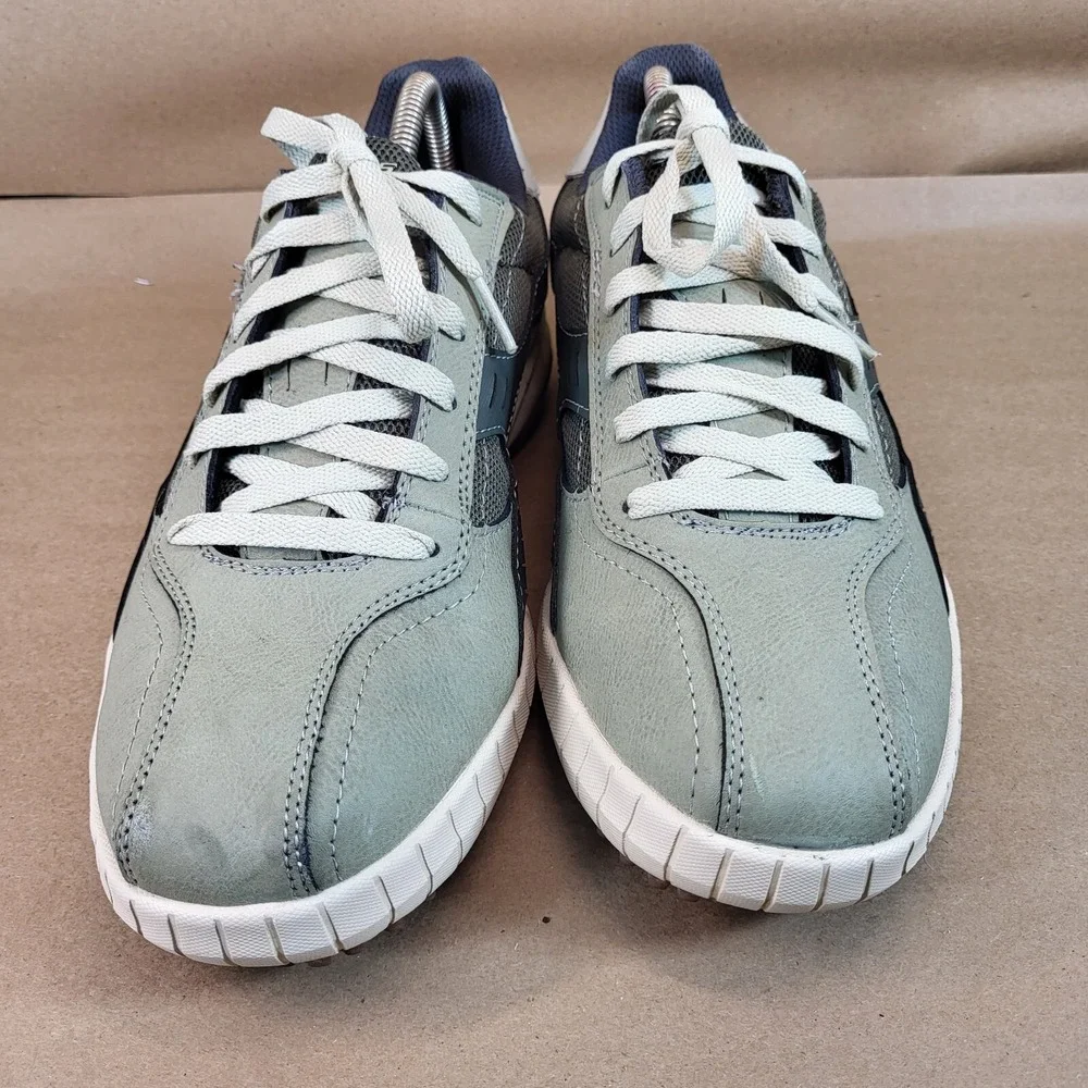 Skechers Mens Size 9 Relaxed Fit Sport Floater 51852 Green Running Cleats Shoes